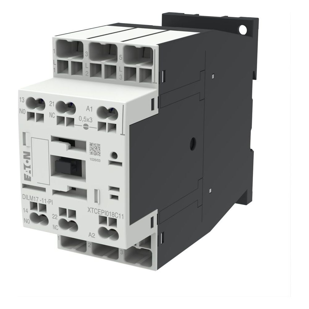 Eaton Leistungsschütz DILM17-11, 3-polig, 8,3kW, 230V 50Hz, 240V 60Hz, 1S 1Ö, Push-in Kle... EATON-199279 4015081973637 (Abb. 4)