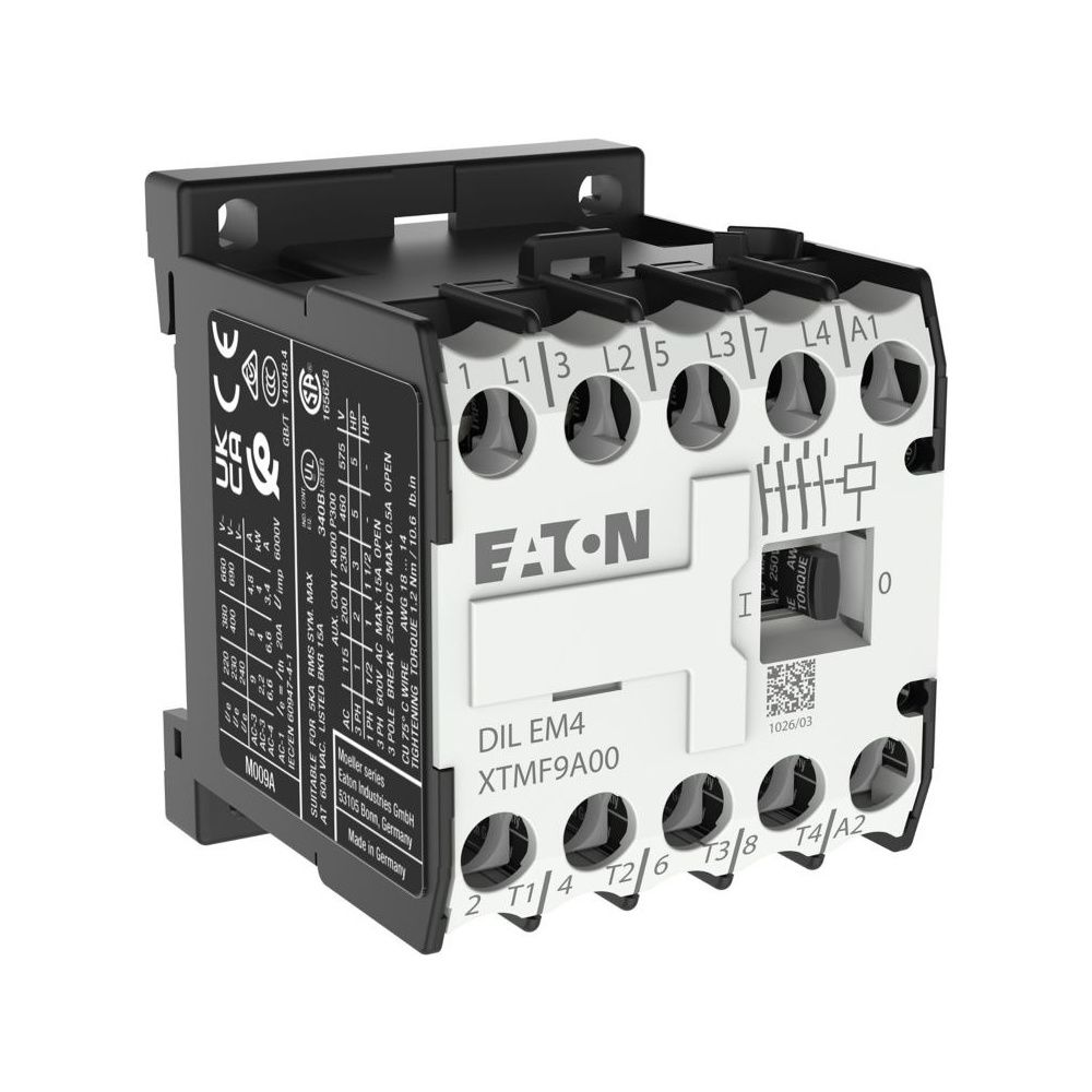 Eaton Leistungsschütz DILEM DILEM4, 4-polig, 4kW, 230V, Schraubklemmen... EATON-051804 4015080518044 (Abb. 6)