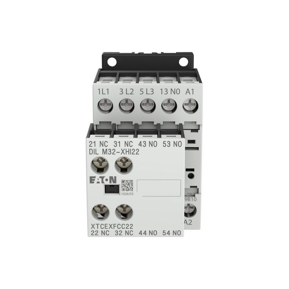 Eaton Leistungsschütz DILM9-32, 4kW, 3S 2Ö, 230V 50Hz, 240V 60Hz, Schraubklemmen, 45x68x1... EATON-276795 4015082767952 (Abb. 5)