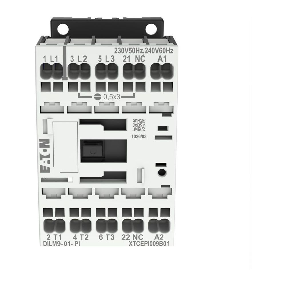 Eaton Leistungsschütz DILM9-01, 4kW, 3-polig, 230V, 1 Ö, Push-in-Klemmen, 68x45x75mm... EATON-199234 4015081973187 (Abb. 2)