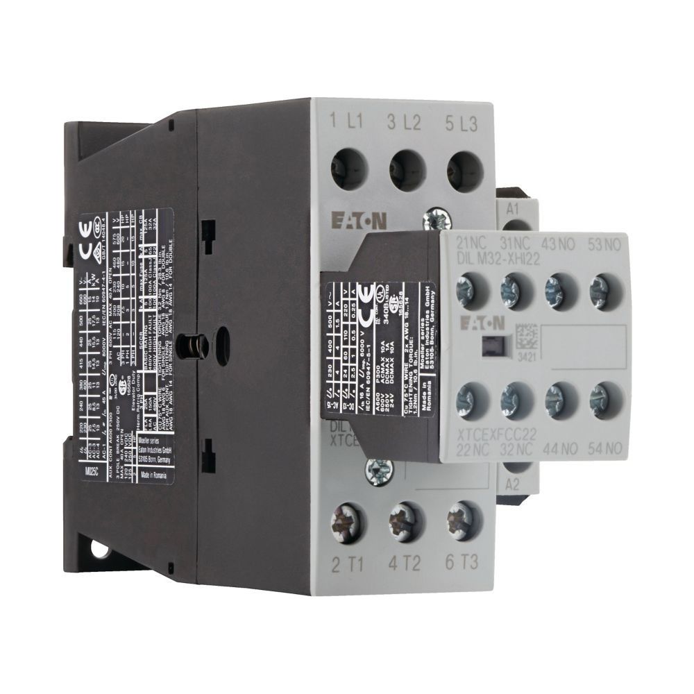 Eaton Leistungsschütz DILM25-32, 11kW, 3-polig, 230V/240V, 3 S, 2 Ö, Schraubklemmen, 85x4... EATON-277228 4015082772284 (Abb. 6)
