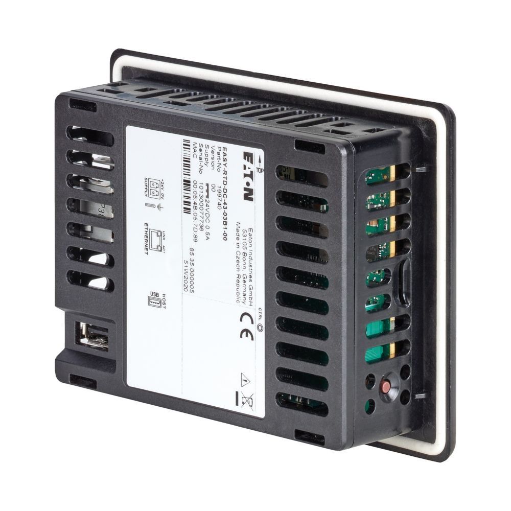 Eaton Remote-Touch-Display easyE EASY-RTD-DC-43-03B1-00, 24V DC, 4,3 Zoll, Kunststoff... EATON-199740 7640130098527 (Abb. 2)