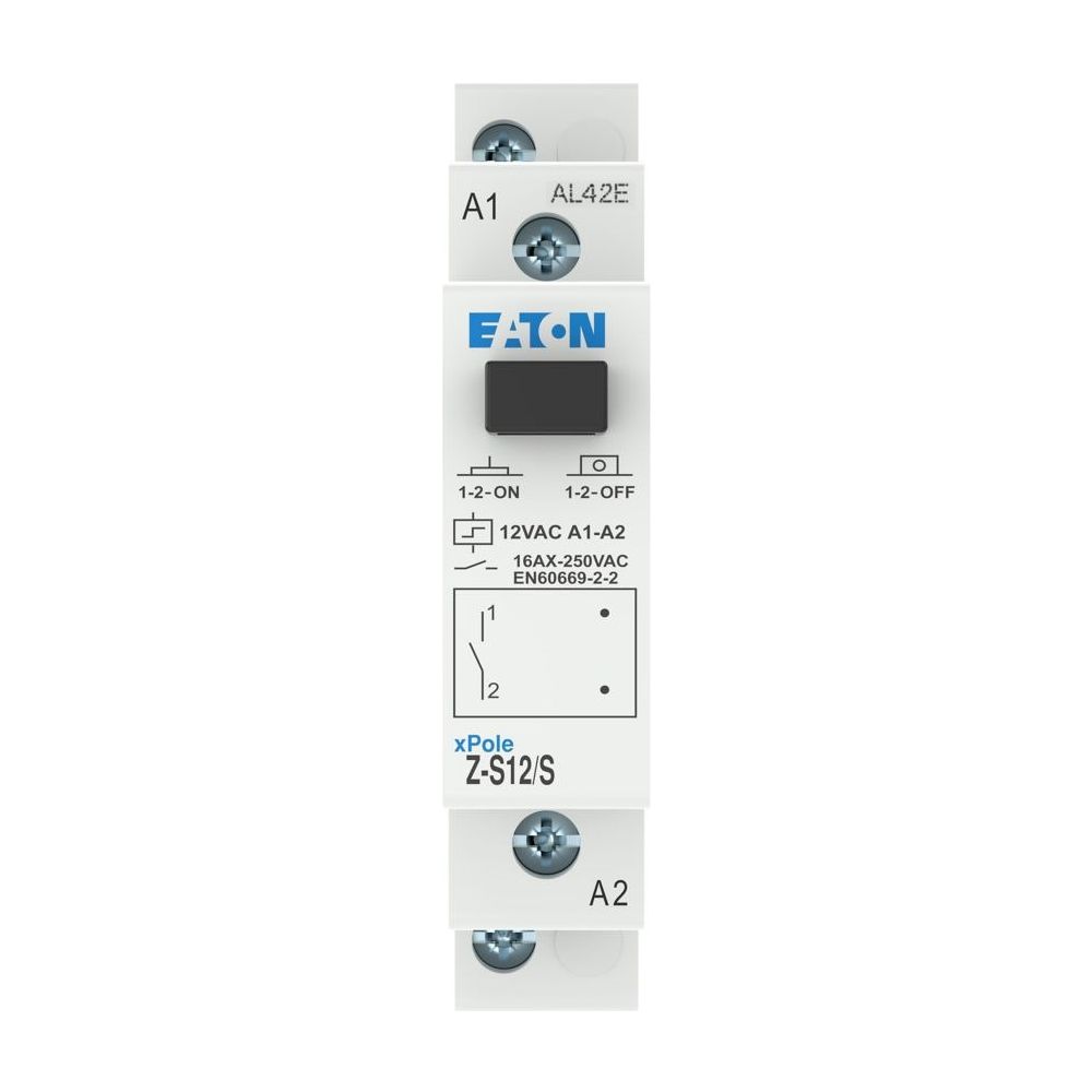 Eaton Stromstoßschalter Z-S12/S, 12V AC, 16A, 1S, 1TE... EATON-265266 4015082652661 (Abb. 4)