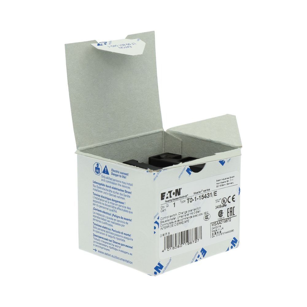 Eaton Umschalter T0 T0-1-15431/E, 20A, 48x48mm... EATON-019872 4015080198727 (Abb. 11)