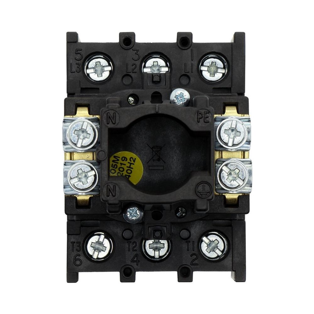 Eaton Hauptschalter P1 P1-25/EA/SVB-SW, 25 A, 3-polig, 13 kW, 65x65x119mm, Schwarz... EATON-048365 4015080483656 (Abb. 9)