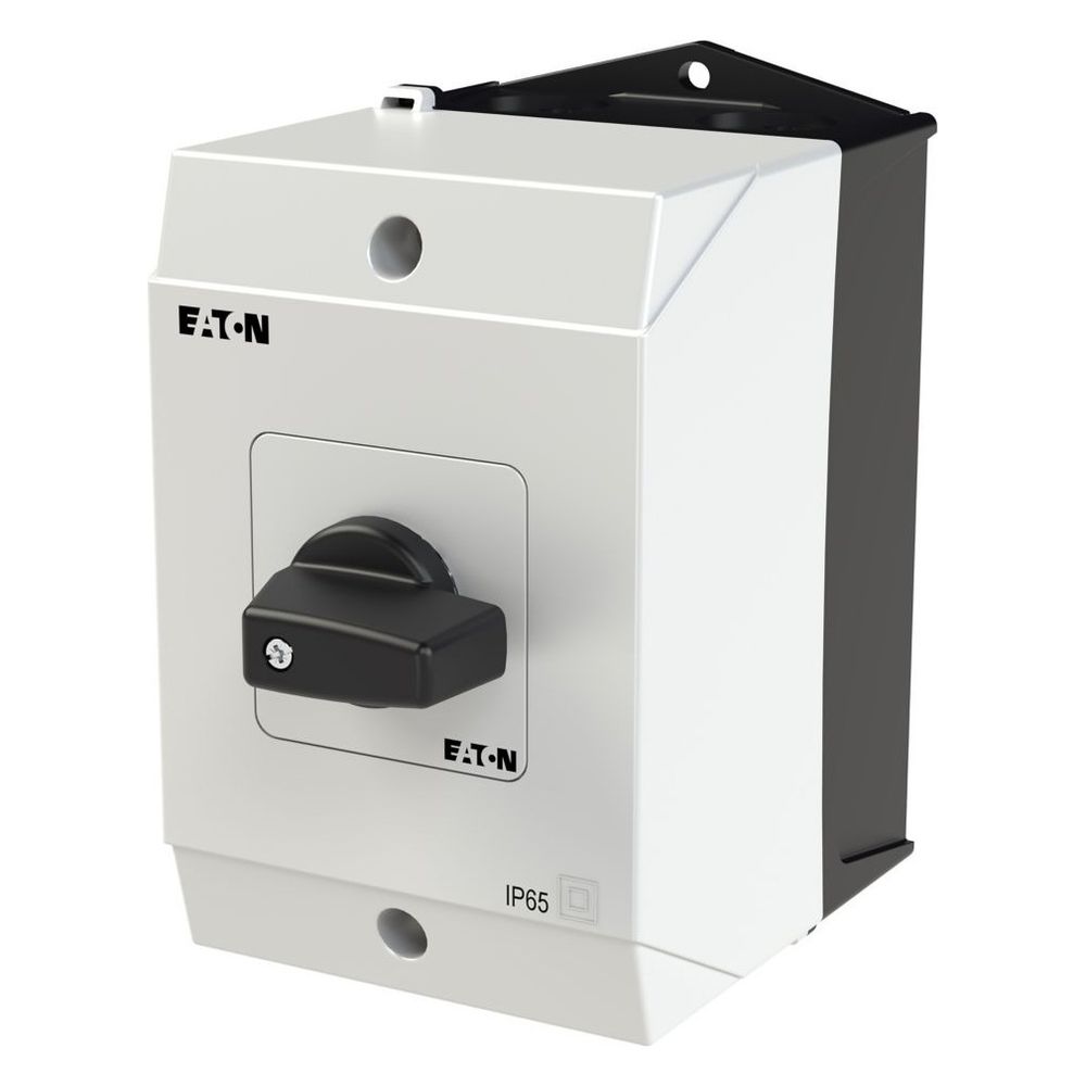 Eaton Wendeschalter T0 T0-3-8401/I1, 20A, 5 Kontakte, 60 Grad, Kunststoff, Schwarz... EATON-207132 4015082071325 (Abb. 4)