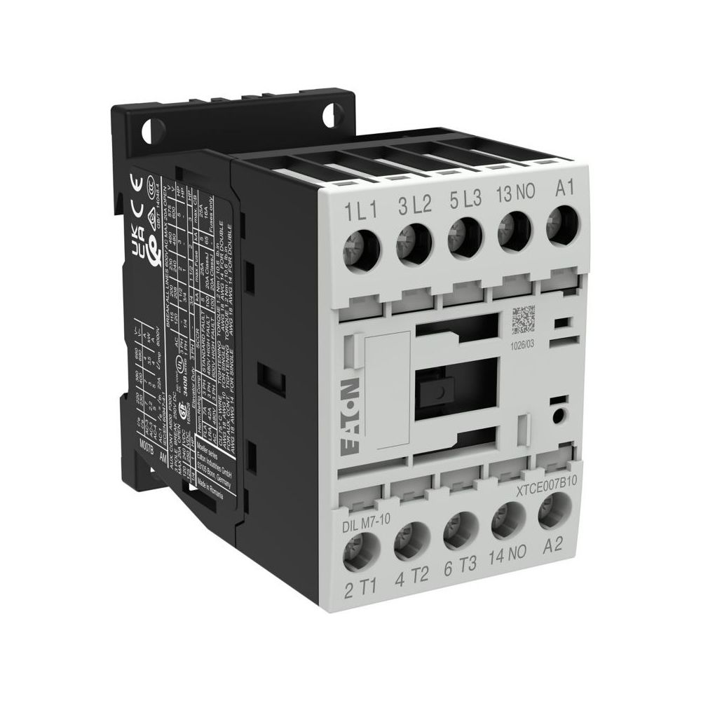 Eaton Leistungsschütz DILM DILM7-10, 3-polig 3kW 230V, Schraubklemmen... EATON-276558 4015082765583 (Abb. 6)