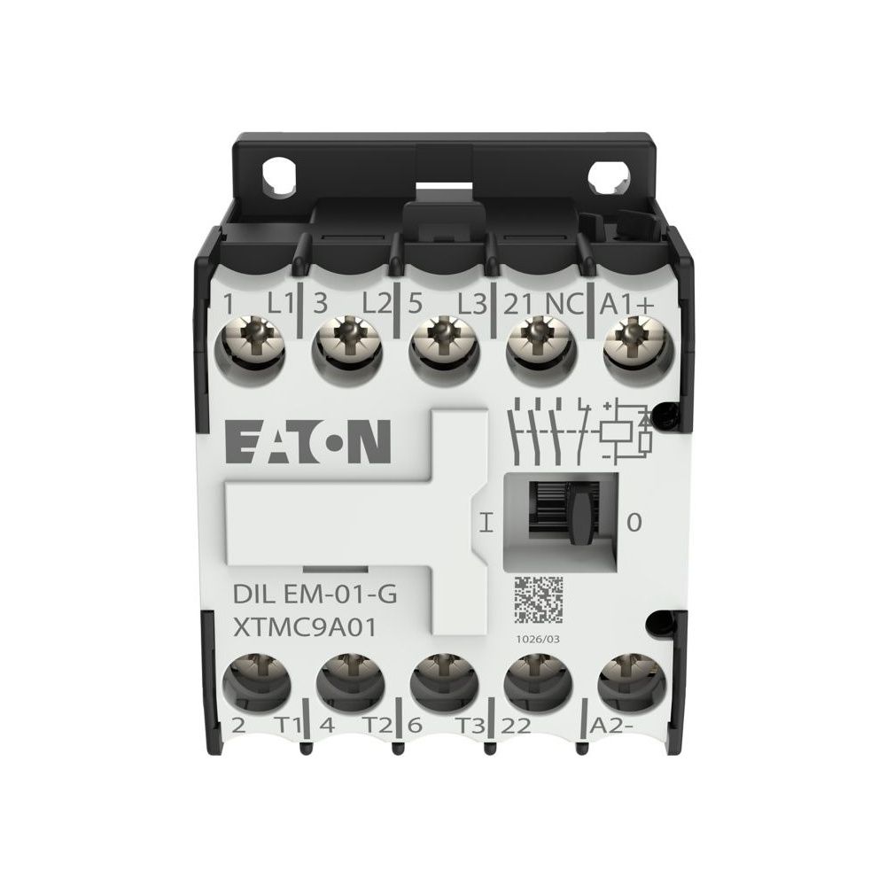 Eaton Leistungsschütz DILEM DILEM-01-G(24VDC), 4kW, 3-polig, 24V DC, 1 Ö, Schraubanschlus... EATON-010343 4015080103431 (Abb. 5)