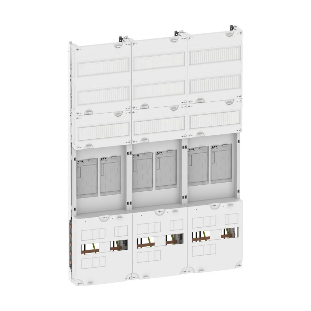 Eaton Zählerfeld ZSD-Z37B0022, 1050x750x110mm, 3-fach, eHZ, Weiß... EATON-113077 4015081126224 (Abb. 8)