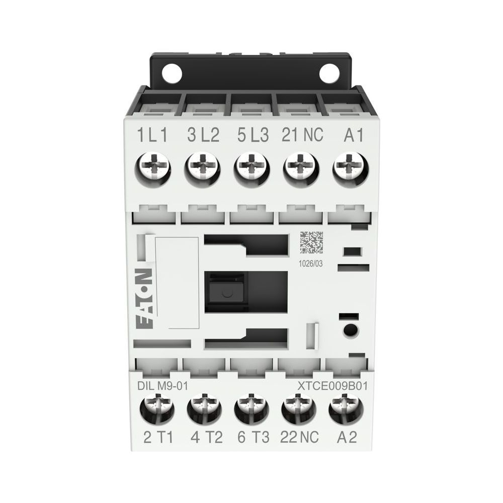 Eaton Leistungsschütz DILM9-01, 3-polig 4kW 400V, 1 Ö 24V 50/60Hz, Schraubklemmen... EATON-276729 4015082767297 (Abb. 2)