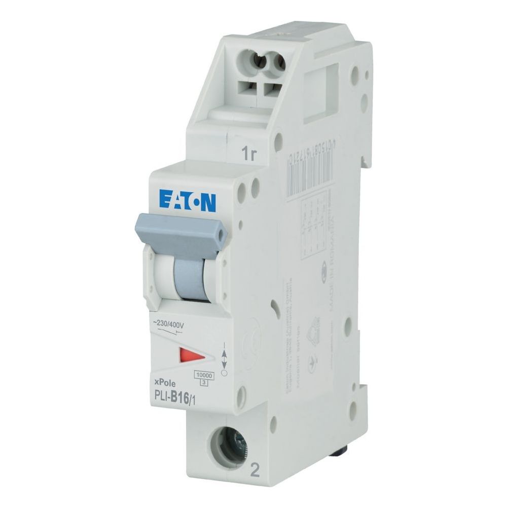Eaton Leitungsschutzschalter xPole PLI-B16/1, 16A, 1-polig, 10kA, 75,5x17,5x84mm... EATON-101251 4015081011865 (Abb. 4)