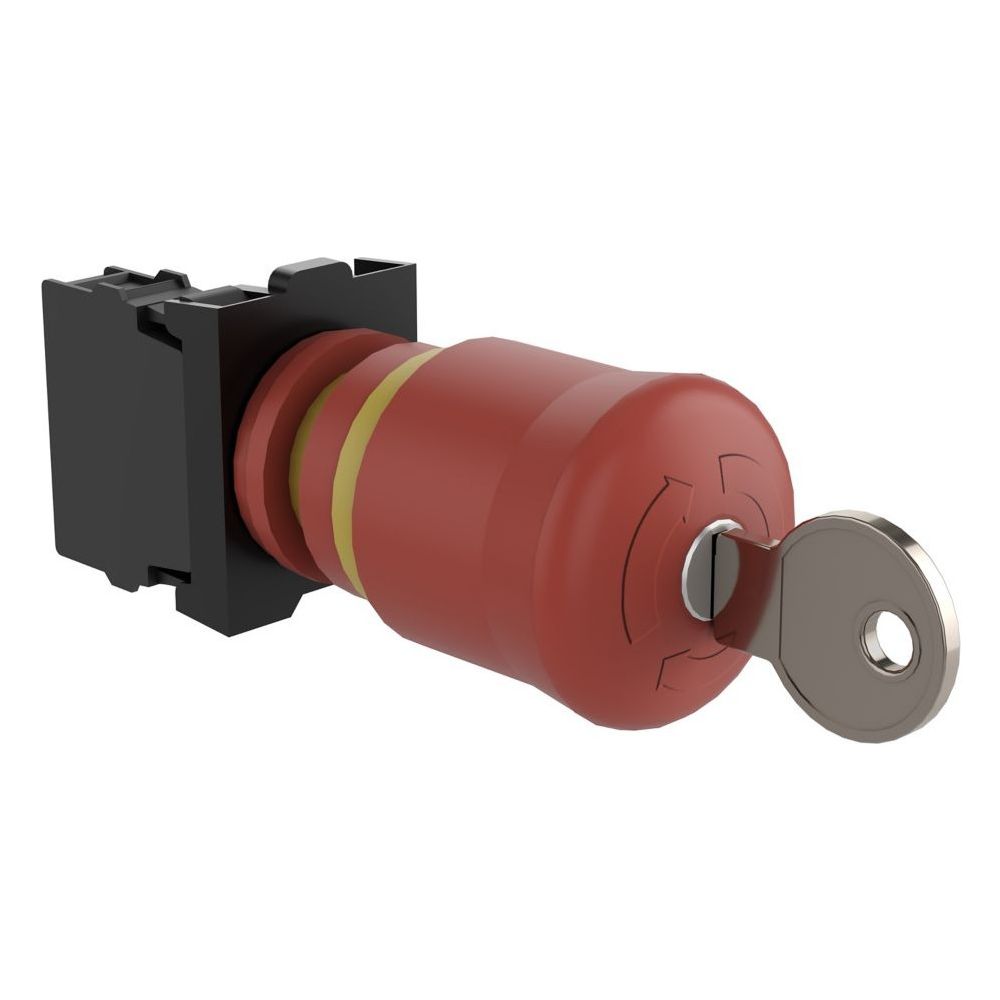 Eaton Not-Halt-Taster M22 M22-PVS/K01, 38mm, 1 Öffner, Rot... EATON-216514 4015082165147 (Abb. 6)