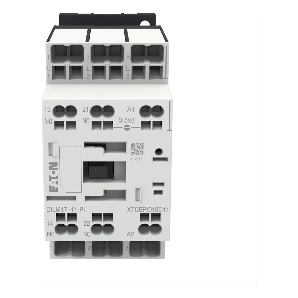 Eaton Leistungsschütz DILM17-11, 3-polig, 8,3kW, 230V 50Hz, 240V 60Hz, 1S 1Ö, Push-in Kle... EATON-199279 4015081973637 (Abb. 5)