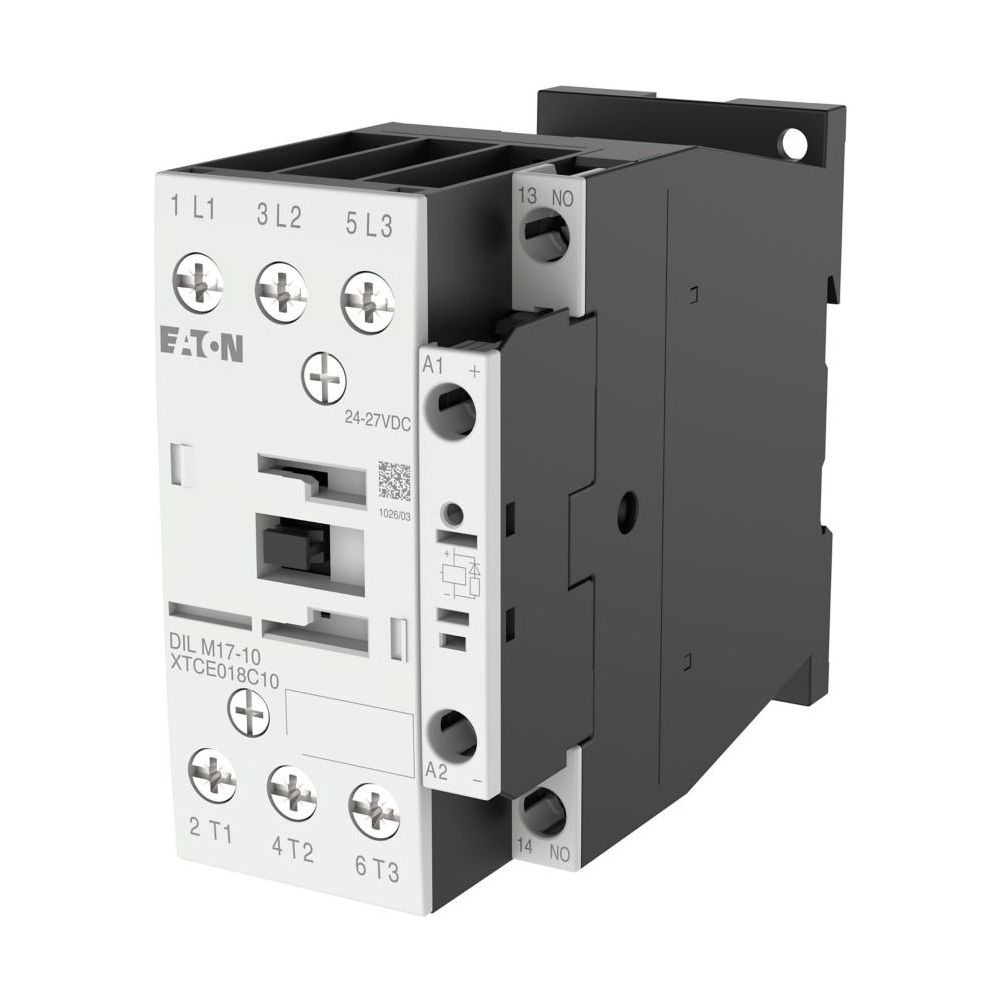 Eaton Leistungsschütz DILM DILM17-10(RDC24), 7,5kW, 3-polig, 1 S, Schraubklemmen... EATON-277018 4015082770181 (Abb. 4)