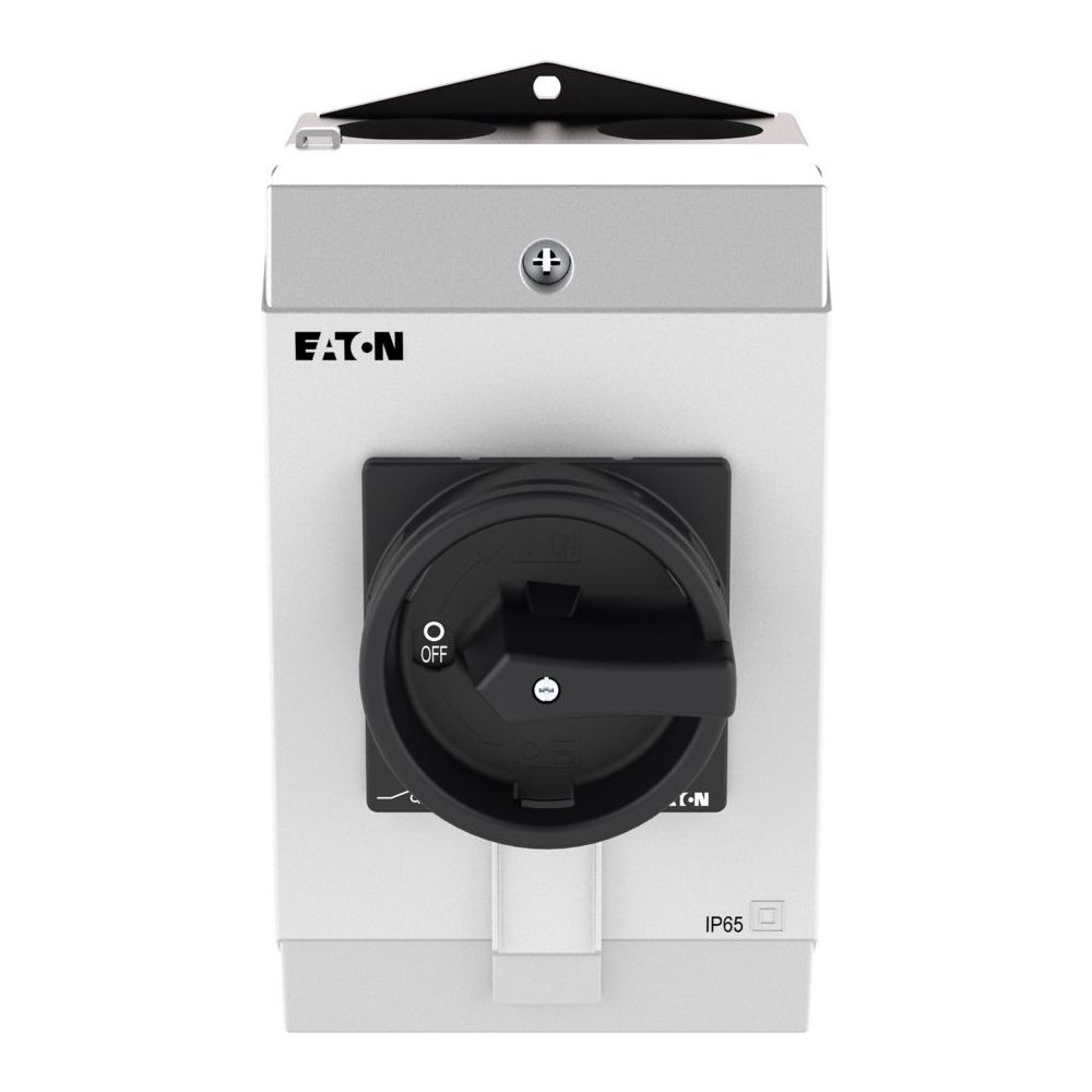 Eaton Hauptschalter T3 T3-4-15682/I2/SVB-SW, 32A, 15kW, 6-polig, Schwarz... EATON-207211 4015082072117 (Abb. 17)