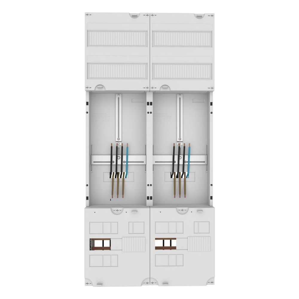 Eaton Zähler-Komplettschrank ZSD-Z27A1332, 1050x500x110mm, Weiß... EATON-260411 4015082604110 (Abb. 6)