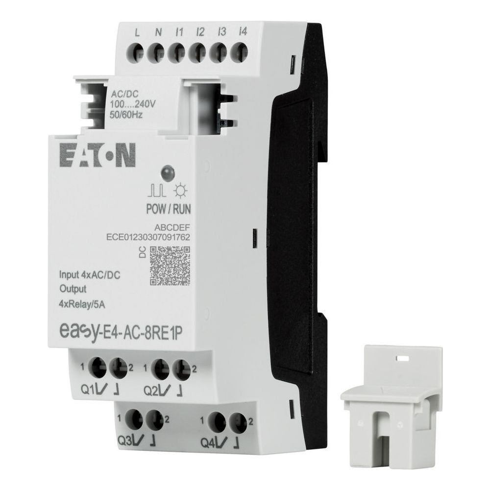 Eaton Steuerrelais easyE4 EASY-E4-UC-12RCX1, 12/24V DC 24V AC, 72x90x58mm... EATON-197212 4015081939473 (Abb. 6)