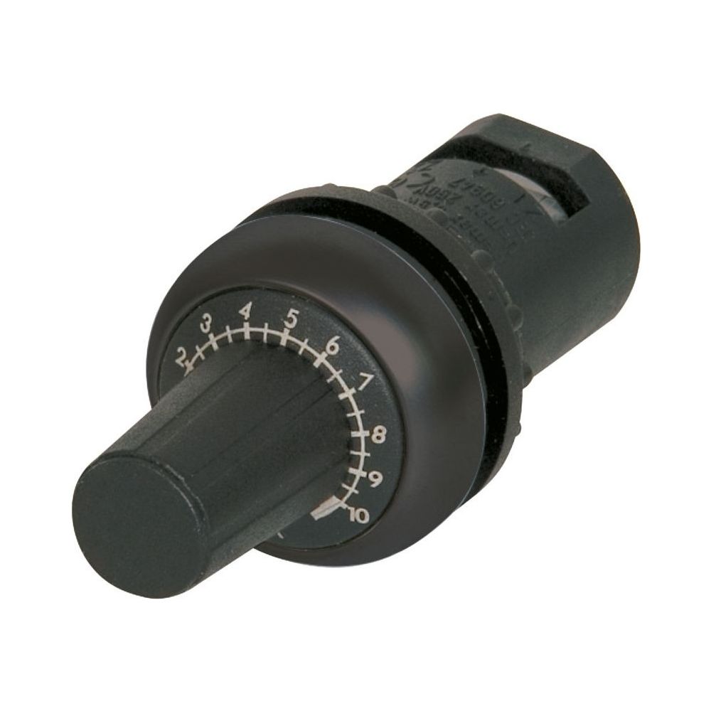 Eaton Potentiometer M22 M22S-R4K7, 22,5mm, 4,7kOhm, 0,5W, Schwarz... EATON-232232 4015082322328 (Abb. 3)