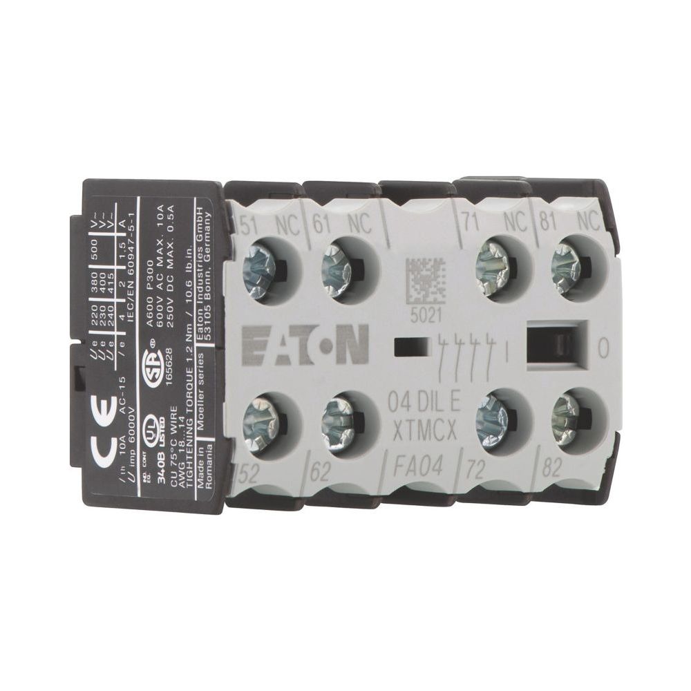 Eaton Hilfsschalterbaustein DILE 04DILE, 4-polig, 4 Ö, Frontbefestigung, Schraubanschluss... EATON-010256 4015080102564 (Abb. 6)