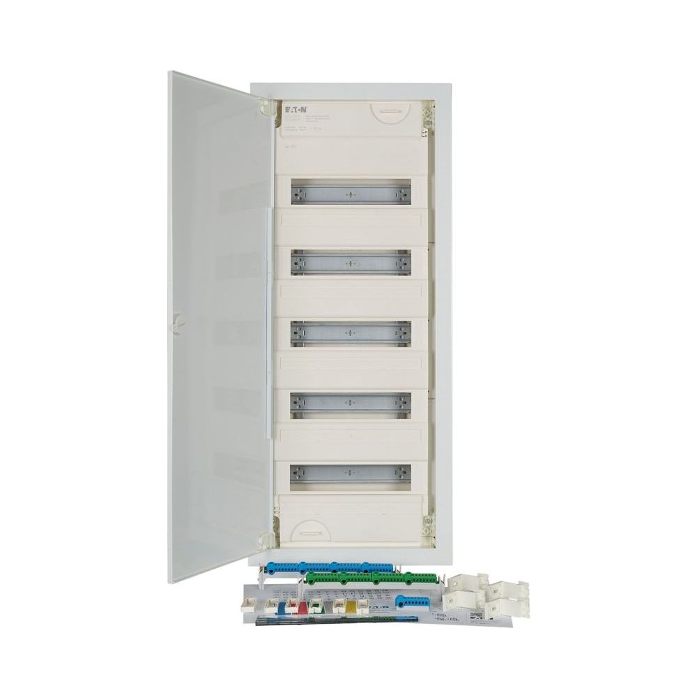 Eaton Unterputz-Kleinverteiler xComfort KLV-60UPP-F, 5-reihig, 60TE, 840x360x100mm, Kunst... EATON-302410 9010238160804 (Abb. 5)