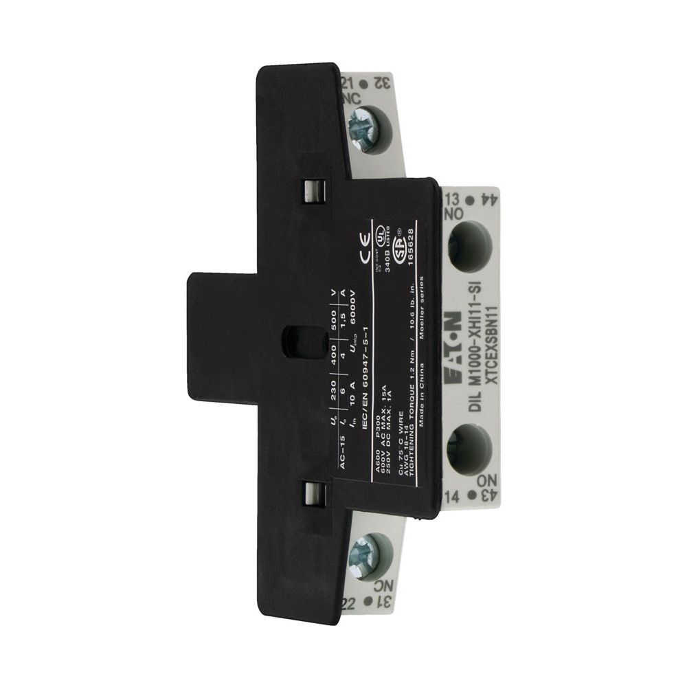 Eaton Hilfsschalterbaustein DILM DILM1000-XHI11-SI, 2-polig, 10A, 1S, 1Ö, Seitenanbau, Sc... EATON-278425 4015082784256 (Abb. 6)