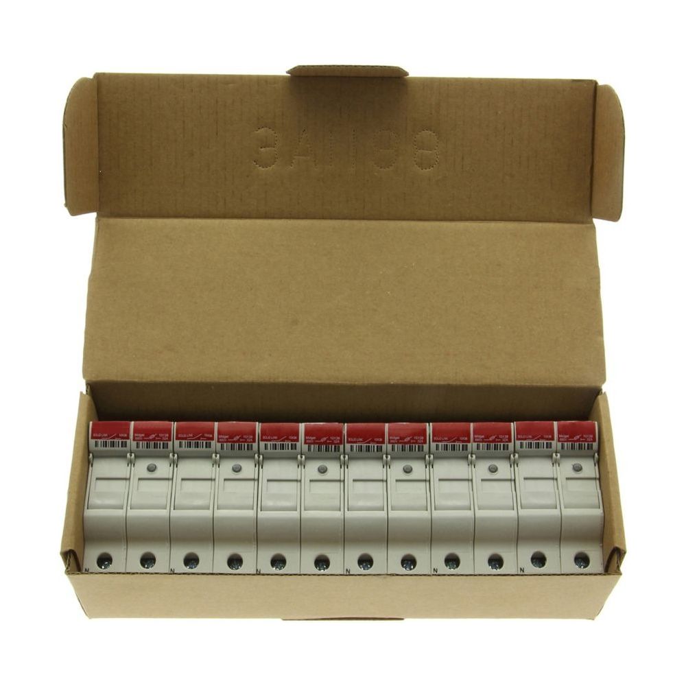 Eaton Sicherungseinsatz Bussmann C10G10, 10x38mm, 10A, 500V, gG/gL, 120kA... EATON-C10G10 5027590493390 (Abb. 20)