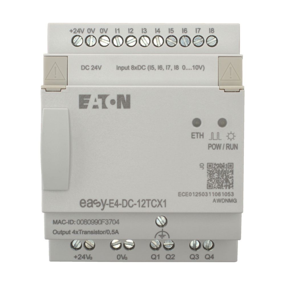 Eaton Moeller® series EASY Steuerrelais, easyE4 (erweiterbar, Ethernet), 24 V DC, Digital... EATON-197214 4015081939459 (Abb. 2)
