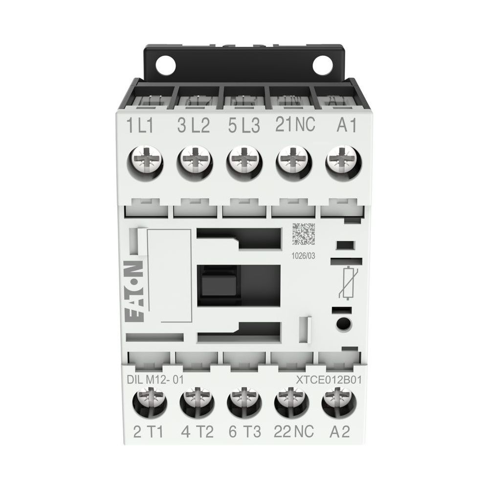 Eaton Leistungsschütz DILM DILM12-01(24VDC), 3-polig 5,5kW, 1 Öffner, 24V DC, Schraubklem... EATON-276880 4015082768805 (Abb. 5)