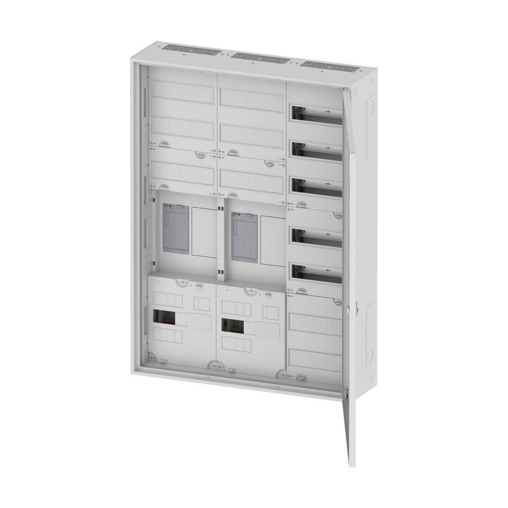 Eaton Zähler-Komplettschrank ZSD-ZZV-1100-BKE-I/APZ, 63 A, 1100x800x225mm, Stahl, Weiß... EATON-191014 4015081913923 (Abb. 4)