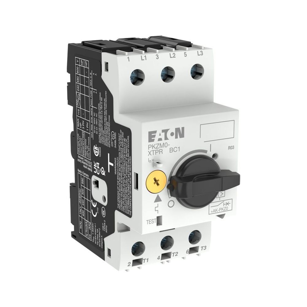 Eaton Motorschutzschalter PKZM0 PKZM0-6,3, 2,2kW, 4-6,3A, Schraubklemmen... EATON-072738 4015080727385 (Abb. 6)