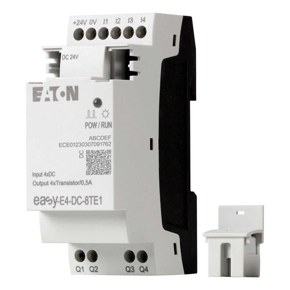 Eaton Steuerrelais easyE4 EASY-E4-UC-12RC1, 12/24V DC 24V AC, 8 Digitaleingänge, 4 Relai... EATON-197211 4015081939480 (Abb. 19)