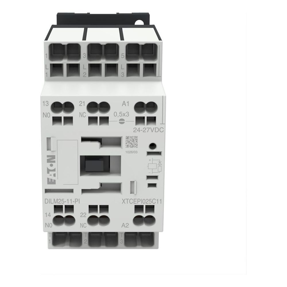 Eaton Leistungsschütz DILM DILM25-11(RDC24)-PI, 3-polig 11kW, 24-27V DC... EATON-199288 4015081973729 (Abb. 2)