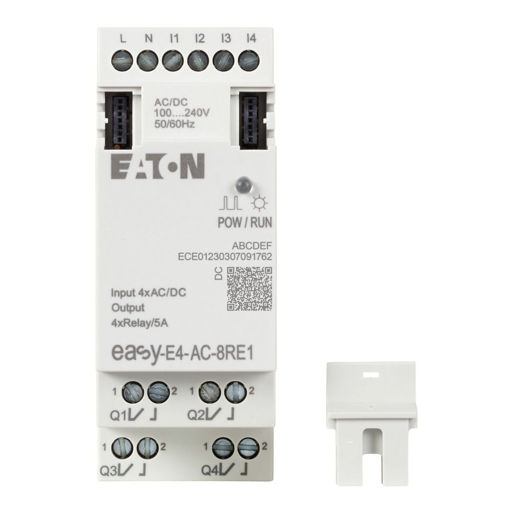 Eaton Ein-/Ausgangserweiterung easyE4 EASY-E4-AC-8RE1, 90x36x58mm, IP20... EATON-197221 4015081939435 (Abb. 2)