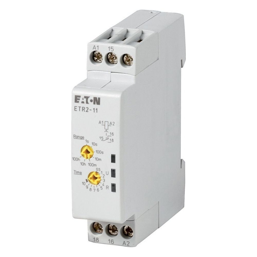 Eaton Zeitrelais ETR2 ETR2-11, 0,05s-100h, 24-240V AC, 24-48V DC... EATON-262684 4015082626846 (Abb. 2)