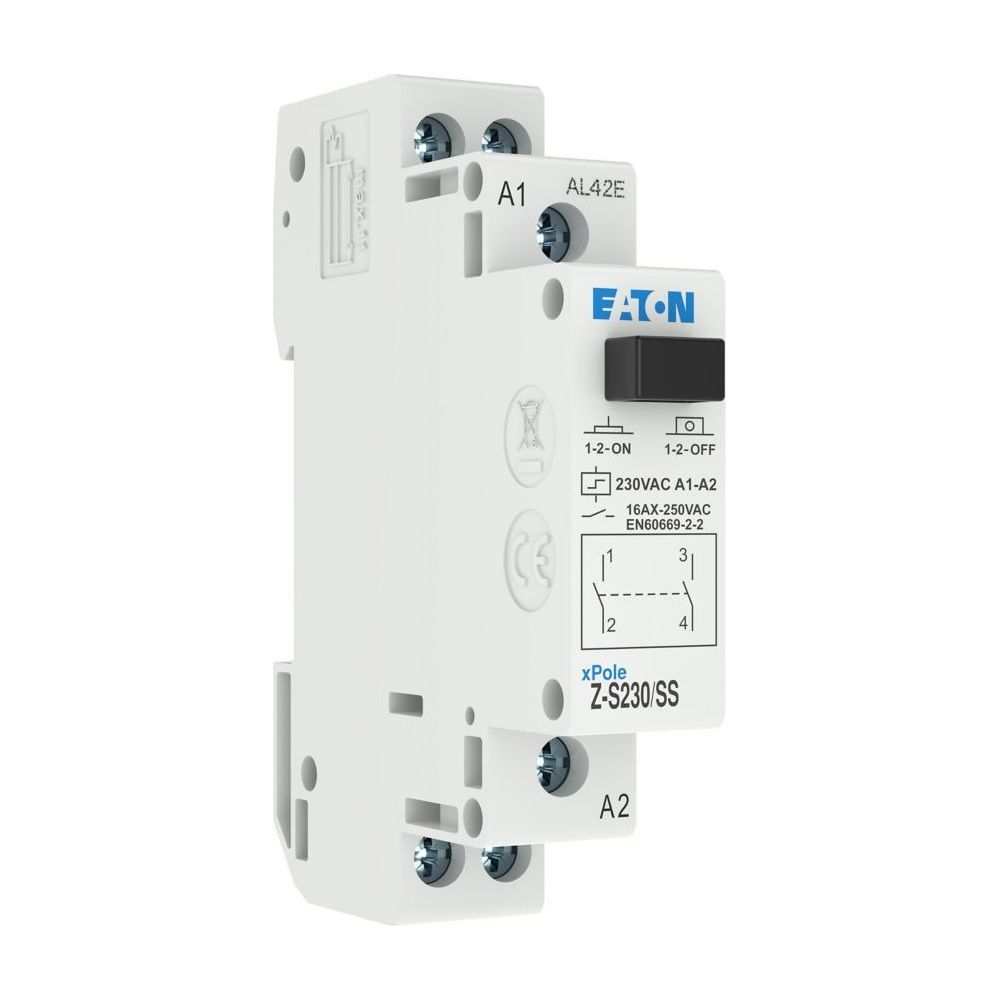 Eaton Stromstoßschalter Z-S230/SS, 230V 16A 2S, 70x17,5x80mm... EATON-265271 4015082652715 (Abb. 6)