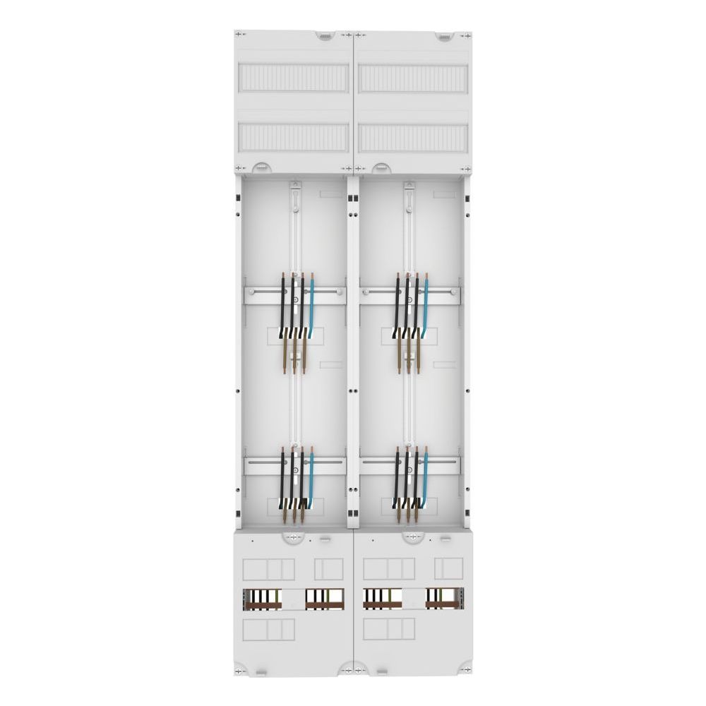 Eaton Zähler-Komplettschrank ZSD-Z29A1074, 1350x500x110mm, 2-stöckig, Weiß... EATON-230815 4015082308155 (Abb. 6)