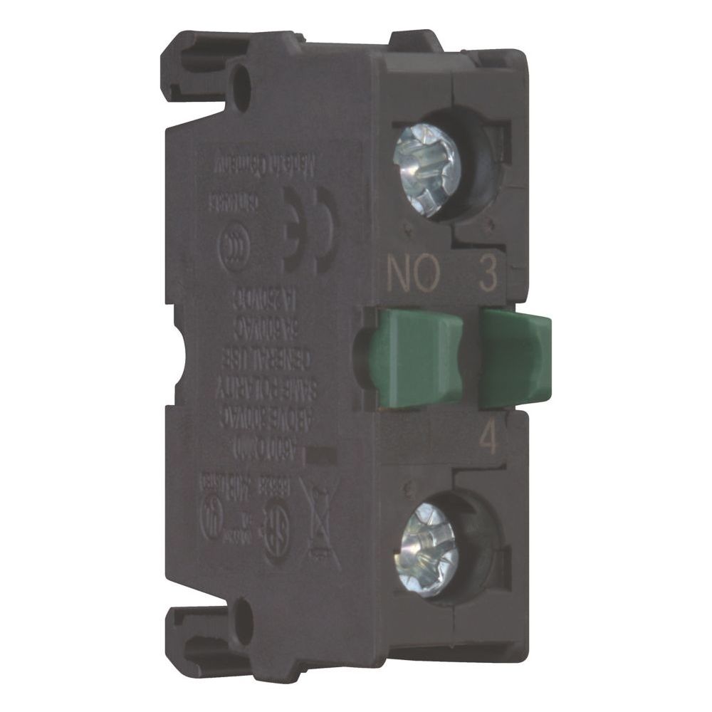Eaton Kontaktelement M22 M22-KC10, Schraubanschluss, Bodenbefestigung, 1 Schließer, Grün... EATON-216380 4015082163808 (Abb. 6)