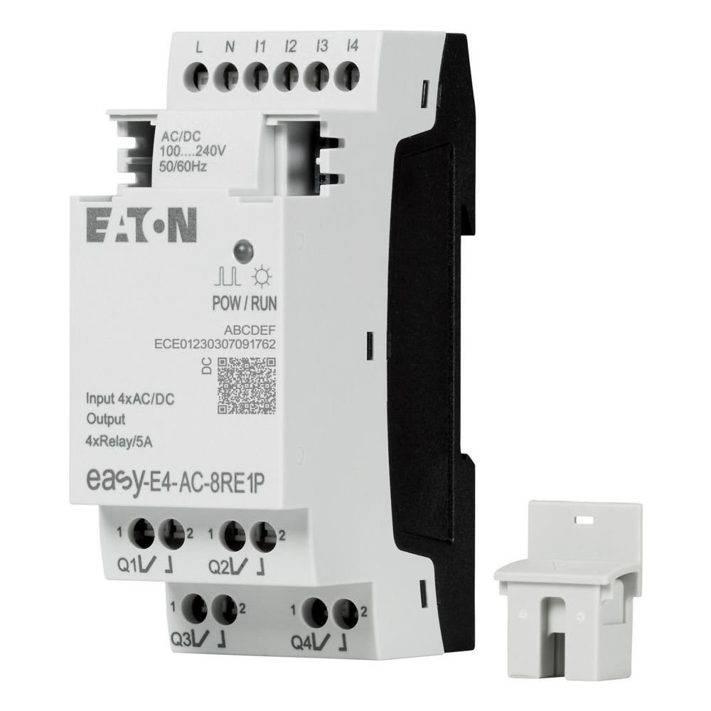 Eaton Steuerrelais easyE4 EASY-E4-AC-12RCX1, 8 Digitaleingänge, 4 Relaisausgänge, Etherne... EATON-197216 4015080892779 (Abb. 6)