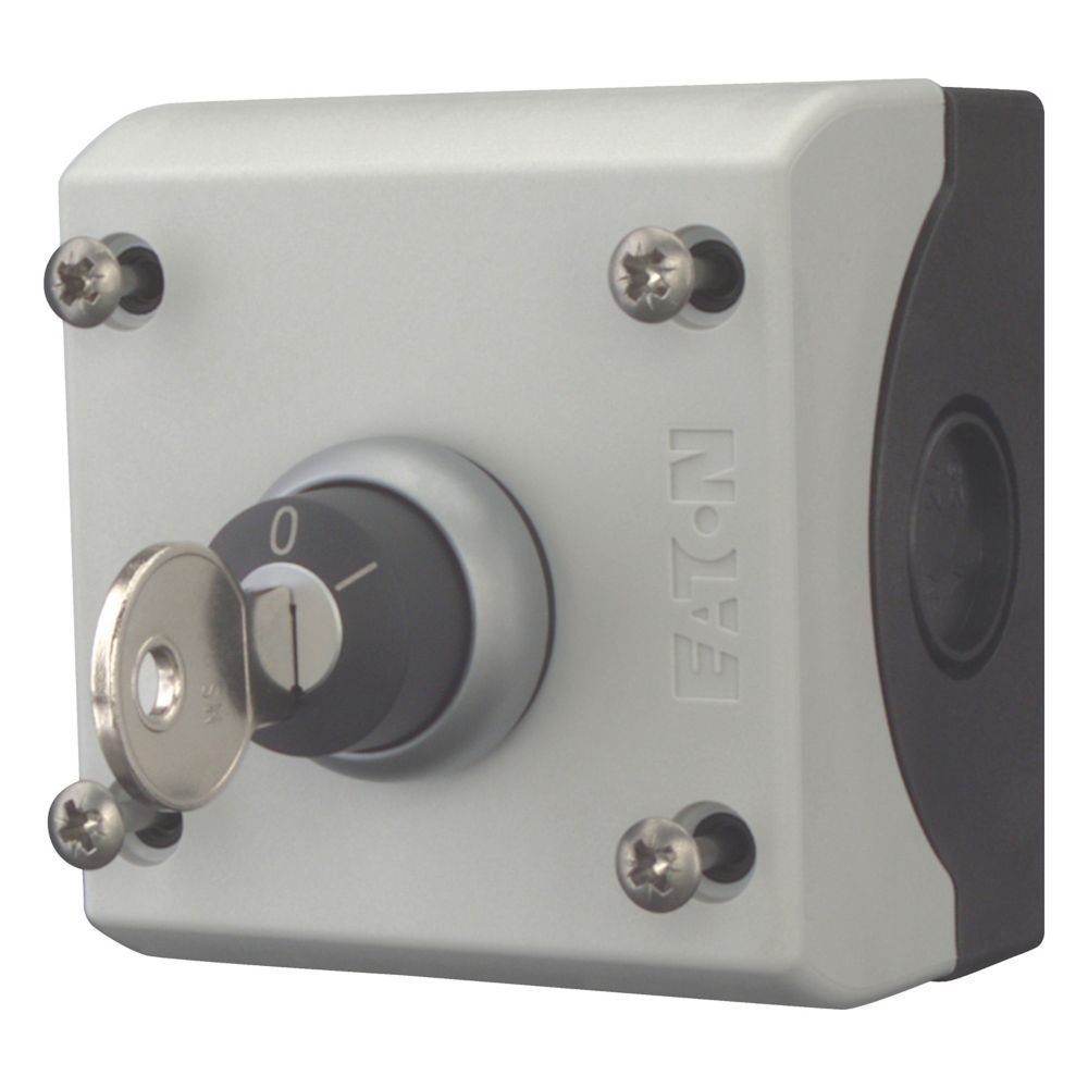 Eaton Schlüsseltaster M22-WRS/KC11/I, 2 Stellungen, 1Ö/1S, IP66, Kunststoff, Grau... EATON-216526 4015082165260 (Abb. 4)