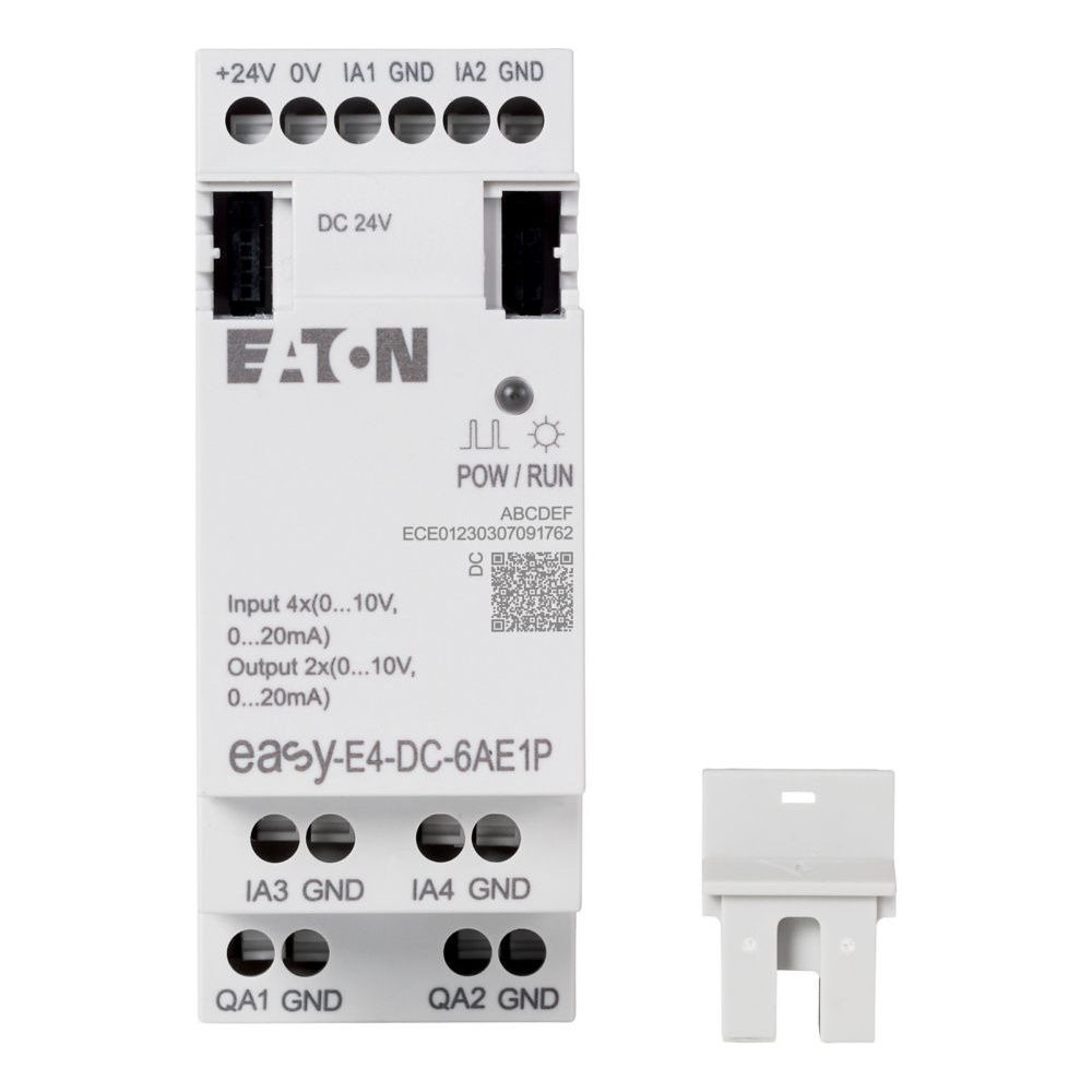 Eaton Ein-/Ausgangserweiterung easyE4 EASY-E4-DC-6AE1P, 24V DC, 4 Analogeingänge, 2 Analo... EATON-197516 4015081940943 (Abb. 2)
