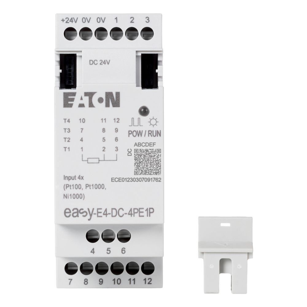 Eaton Ein-/Ausgangserweiterung easyE4 EASY-E4-DC-4PE1P, 4 Analogeingänge, 24V DC, Push-in... EATON-197517 4015081940950 (Abb. 2)