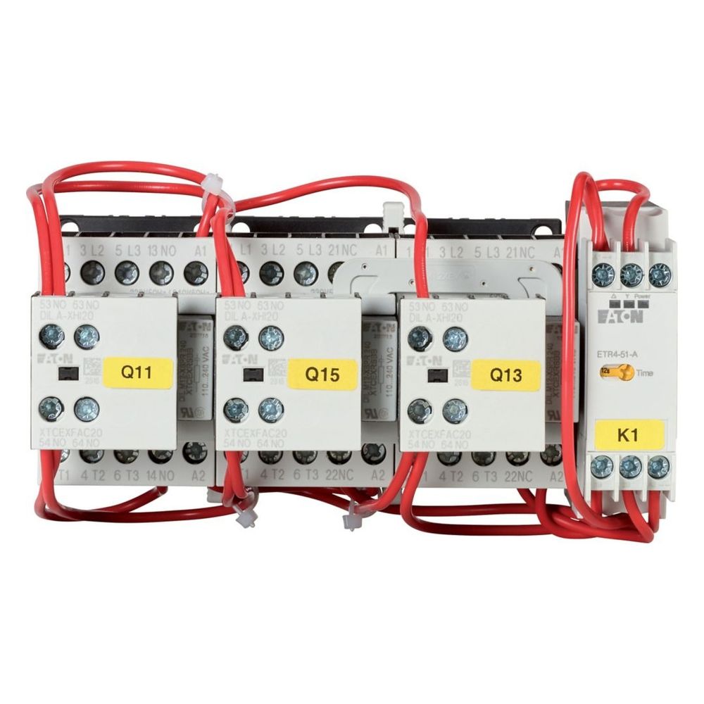 Eaton Stern-Dreieck-Schützkombination SDAINLM22, 11kW, 230V 50Hz, 240V 60Hz, Schraubklemm... EATON-278336 4015082783365 (Abb. 2)