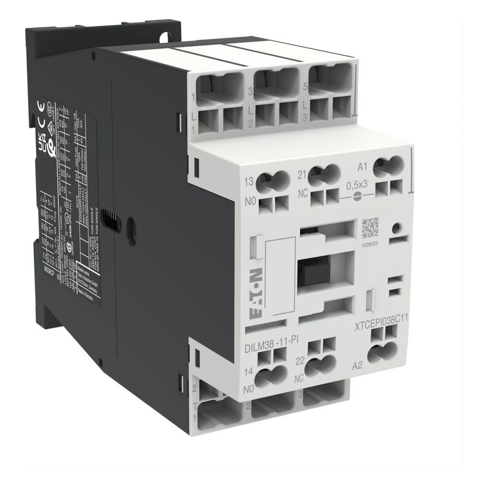 Eaton Leistungsschütz DILM DILM38-11, 3-polig, 18,5kW, 230V 50Hz, 240V 60Hz... EATON-199294 4015081973781 (Abb. 6)