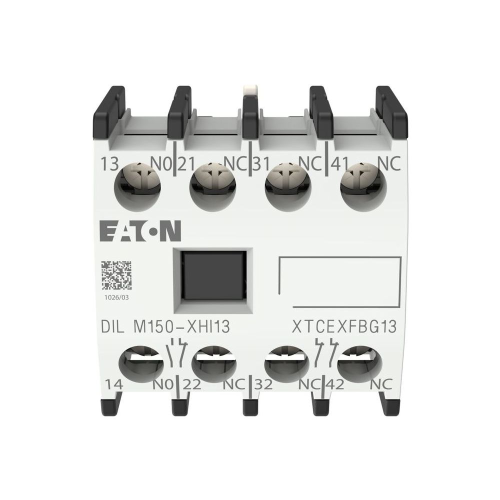 Eaton Hilfsschalterbaustein DILM DILM150-XHI13, 4-polig, 16A, 1S/3Ö, Frontbefestigung, Sc... EATON-277951 4015082779511 (Abb. 2)
