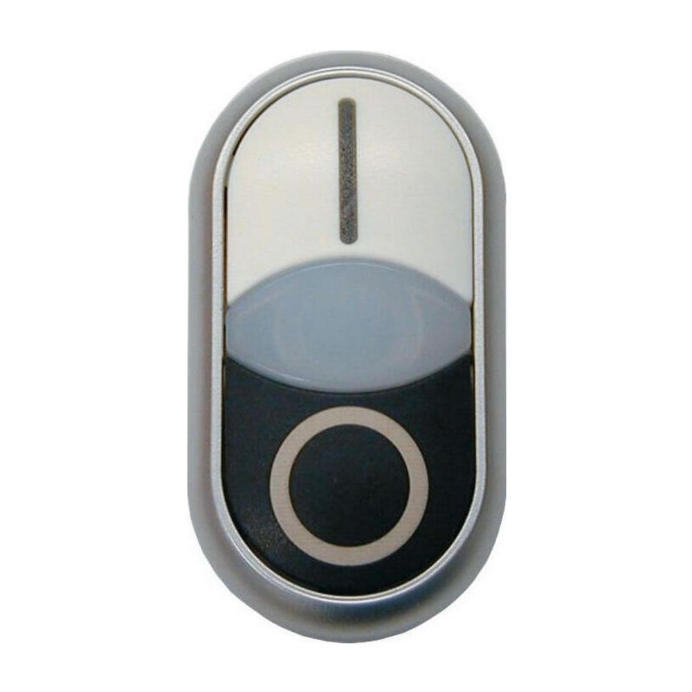 Eaton Doppeldrucktaste RMQ-Titan M22-DDL-WS-X1/X0, 22,5mm, Kunststoff, Schwarz/Weiß... EATON-216706 4015082167066 (Abb. 3)