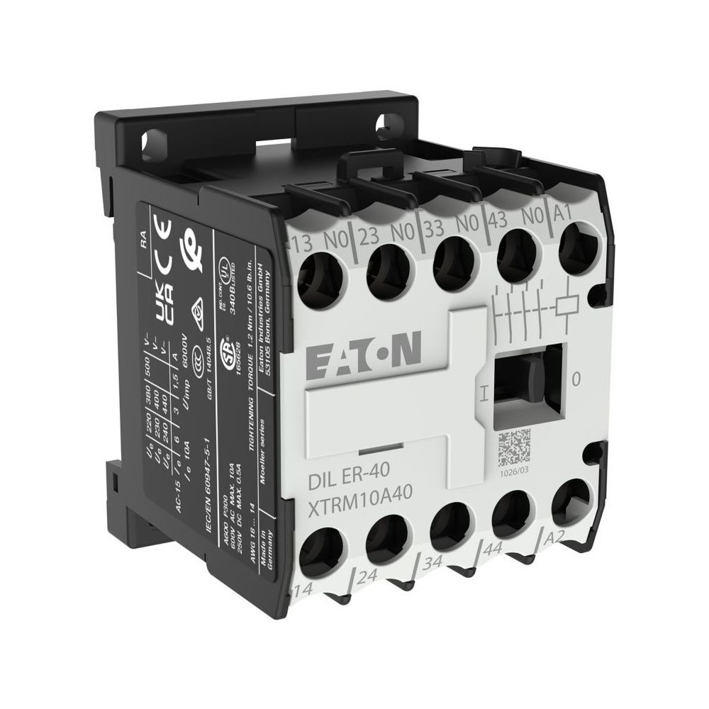 Eaton Hilfsschütz DILER DILER-40, 4 Schließer, 230V 50Hz, 58x45x52mm... EATON-051759 4015080517597 (Abb. 6)