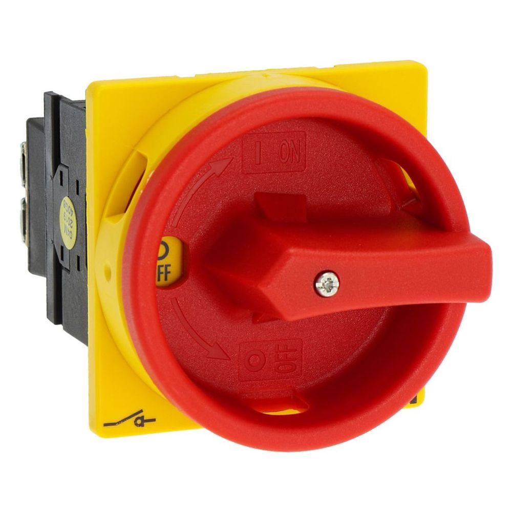 Eaton Hauptschalter T0 T0-2-1/EA/SVB, 20A, 5,5kW, 3-polig, Rot/Gelb... EATON-038873 4015080388739 (Abb. 3)