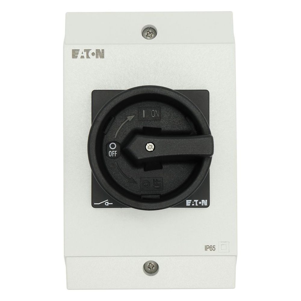 Eaton Hauptschalter T3 T3-4-15682/I2/SVB-SW, 32A, 15kW, 6-polig, Schwarz... EATON-207211 4015082072117 (Abb. 5)