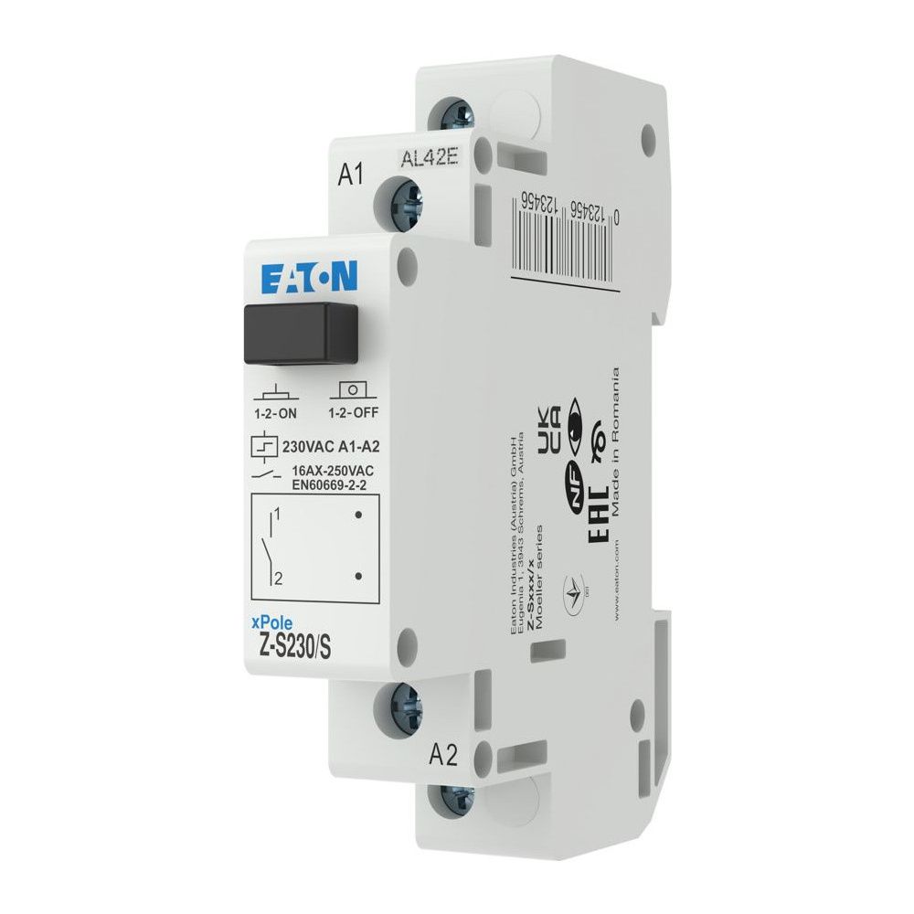 Eaton Stromstoßschalter Z-S230/S, 230V 16A 1S 1TE... EATON-265262 4015082652623 (Abb. 2)