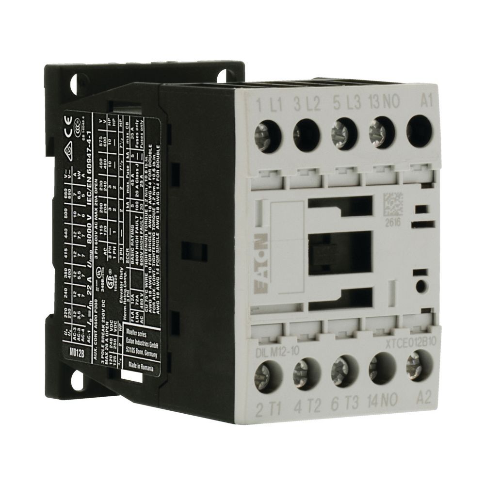 Eaton Leistungsschütz DILM DILM12-10, 3-polig 5,5kW, Schraubklemmen, IP20... EATON-276830 4015082768300 (Abb. 3)